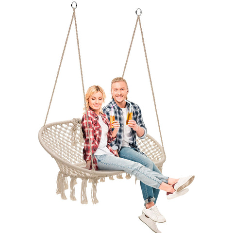 Macram© Double Bench Swing Macram© Double Bench Swing
