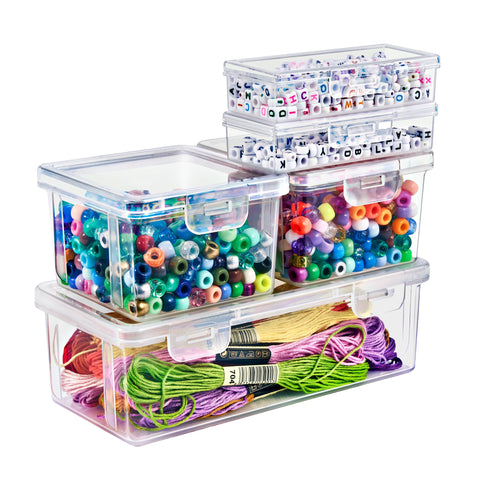 Variety Pack Hardware Storage Container Set (6 Pc) Variety Pack Hardware Storage Container Set (6 Pc)
