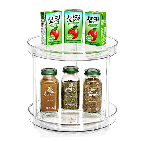 Lazy Susan Turntable Bins (2 Pack) Lazy Susan Turntable Bins (2 Pack)