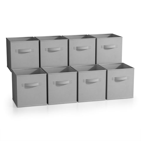 11" Cube Storage Bins (8 Pack Solid) 11" Cube Storage Bins (8 Pack Solid)