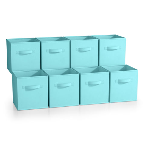 11" Cube Storage Bins (8 Pack Solid) 11" Cube Storage Bins (8 Pack Solid)