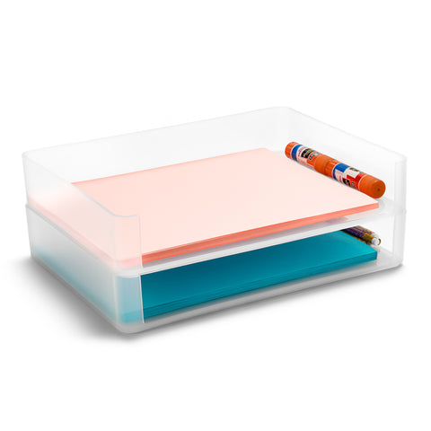 Plastic Paper Organizer (2 Pc) Plastic Paper Organizer (2 Pc)