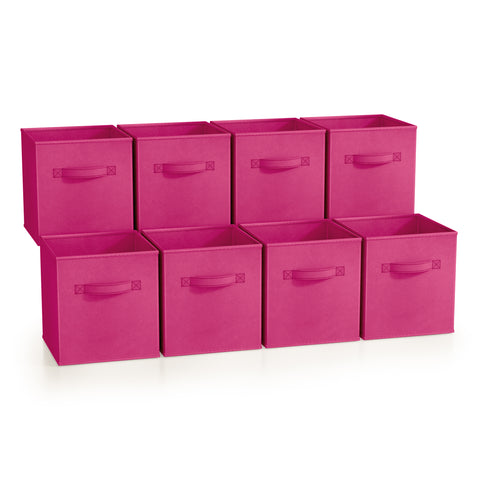 11" Cube Storage Bins (8 Pack Solid) 11" Cube Storage Bins (8 Pack Solid)