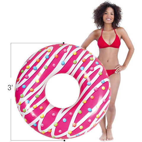 Inflatable Pool Float Donut Lounger Inflatable Pool Float Donut Lounger