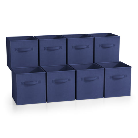 11" Cube Storage Bins (8 Pack Solid) 11" Cube Storage Bins (8 Pack Solid)