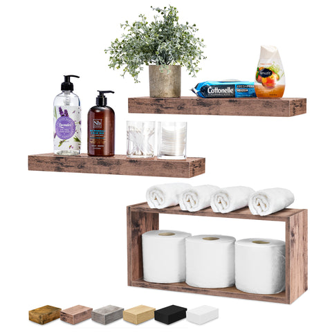 Floating Shelves for Wall (Set of 3) Floating Shelves for Wall (Set of 3)