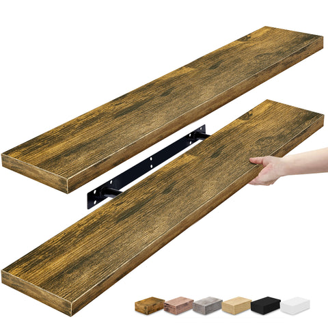 Long Floating Shelves (2 Pack) Long Floating Shelves (2 Pack)