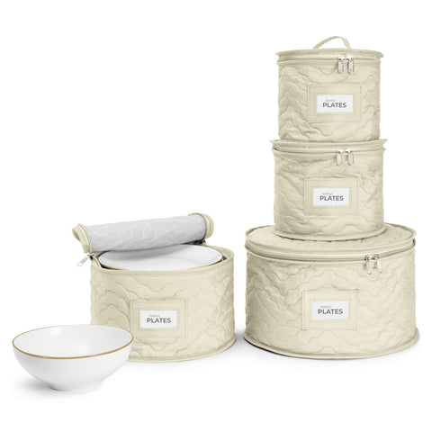 Dinnerware Quilted Storage Set (4 Pc) Dinnerware Quilted Storage Set (4 Pc)