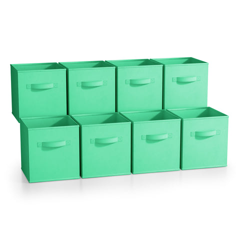 11" Cube Storage Bins (8 Pack Solid) 11" Cube Storage Bins (8 Pack Solid)