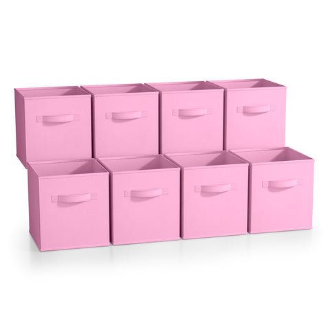 11" Cube Storage Bins (8 Pack Solid) 11" Cube Storage Bins (8 Pack Solid)