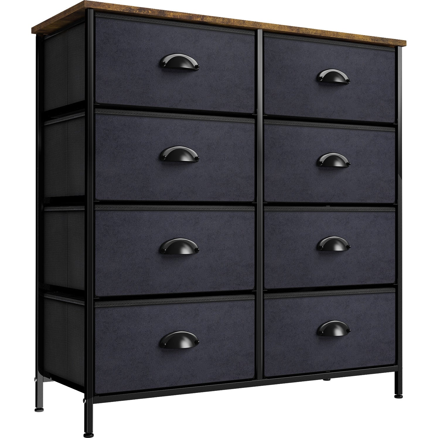 Sorbus Dresser with 8 Drawers - Chest Organizer Unit with Steel Frame Wood Top & Handle Easy Pull Fabric Bins for Clothes - Wide Storage Furniture Sorbus Dresser with 8 Drawers - Chest Organizer Unit with Steel Frame Wood Top & Handle Easy Pull Fabric Bins for Clothes - Wide Storage Furniture
