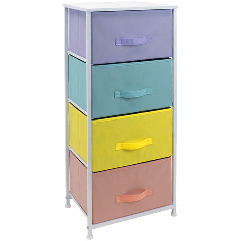 4 Drawer Vertical Short Nightstand 4 Drawer Vertical Short Nightstand