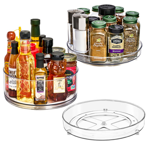 Lazy Susan Turntable Bins (2 Pack) Lazy Susan Turntable Bins (2 Pack)