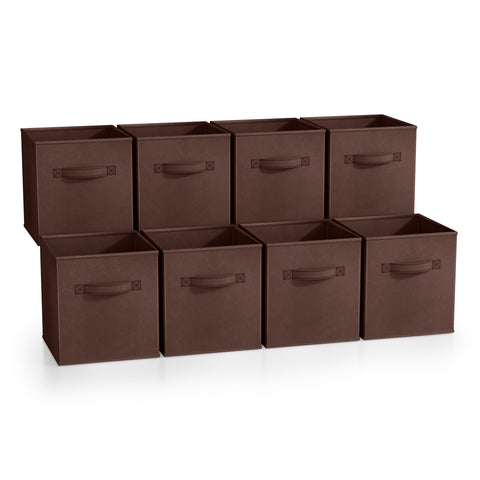 11" Cube Storage Bins (8 Pack Solid) 11" Cube Storage Bins (8 Pack Solid)