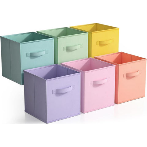 11" Cube Storage Bins (6 Pack) 11" Cube Storage Bins (6 Pack)
