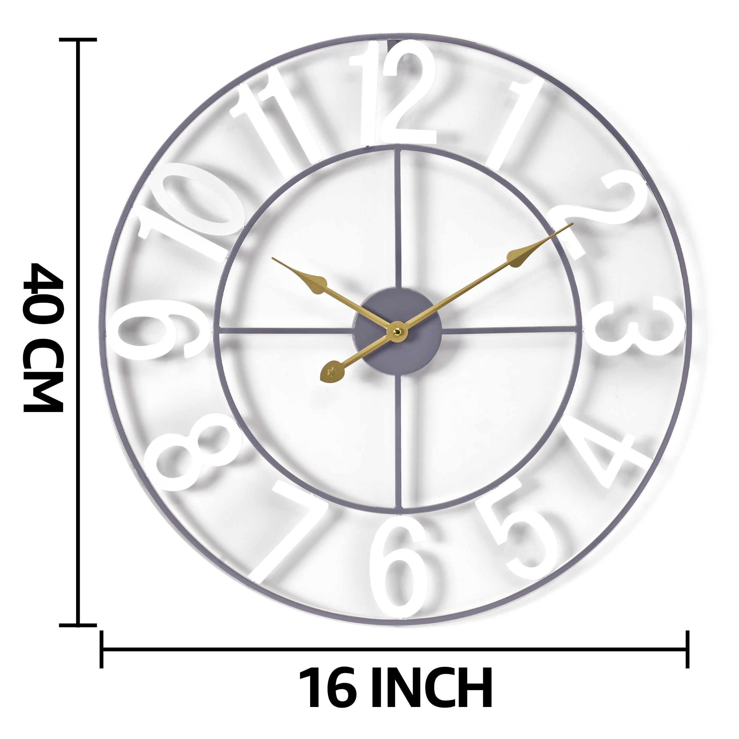 40 CM Wall Clock Sorbus 