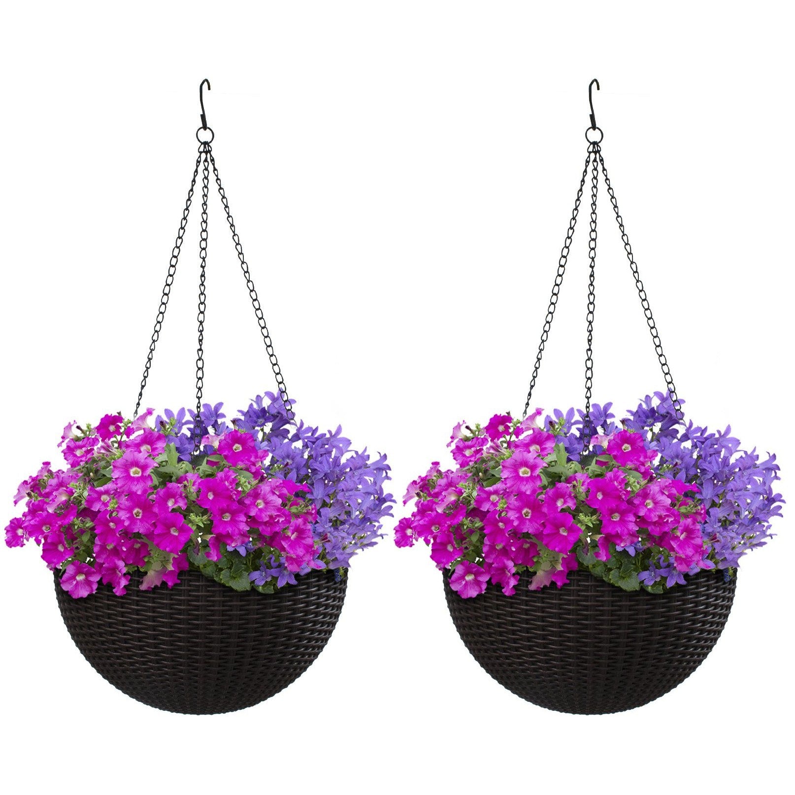 planting bps self watering hanging basket Self-Watering Hanging Planter (Set of 2)