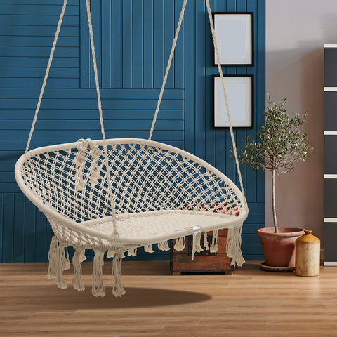Macram© Double Bench Swing Macram© Double Bench Swing