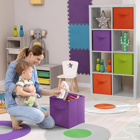 11" Cube Storage Bins (6 Pack) 11" Cube Storage Bins (6 Pack)