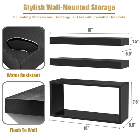Floating Shelves for Wall (Set of 3) Floating Shelves for Wall (Set of 3)