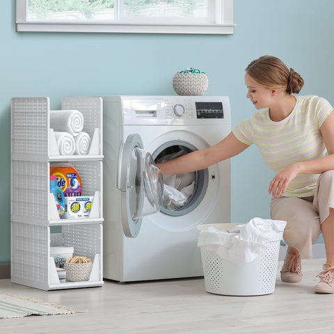 Stackable Shelf Organizer (Set of 3) Stackable Shelf Organizer (Set of 3)