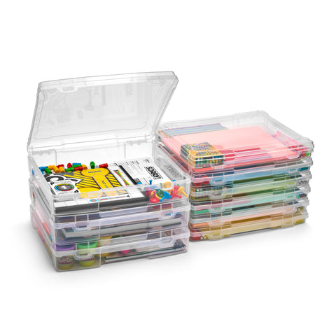 Portable Project Case Combo (9 Pc Clear) Portable Project Case Combo (9 Pc Clear)