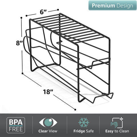 Soda Can Beverage Dispenser Rack (2 Pack) Soda Can Beverage Dispenser Rack (2 Pack)