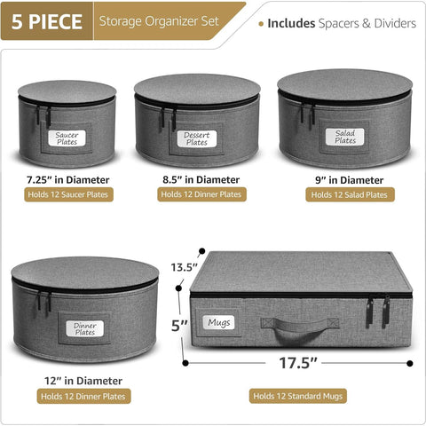 Dinnerware Storage Set Dinnerware Storage Set