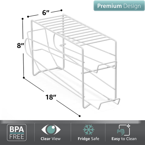 Soda Can Beverage Dispenser Rack (2 Pack) Soda Can Beverage Dispenser Rack (2 Pack)