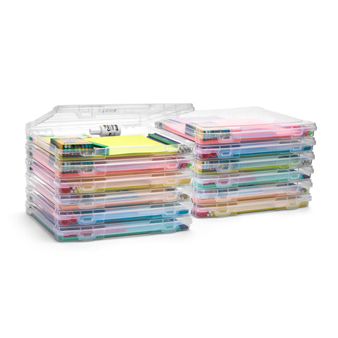 Portable Project Thin Case (12 Pc Clear) Portable Project Thin Case (12 Pc Clear)