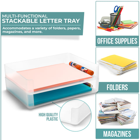 Plastic Paper Organizer (2 Pc) Plastic Paper Organizer (2 Pc)