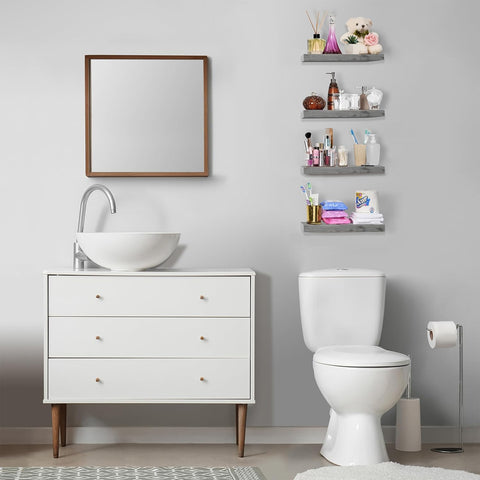 Wall Mounted Bookshelf (4 Pack) Wall Mounted Bookshelf (4 Pack)