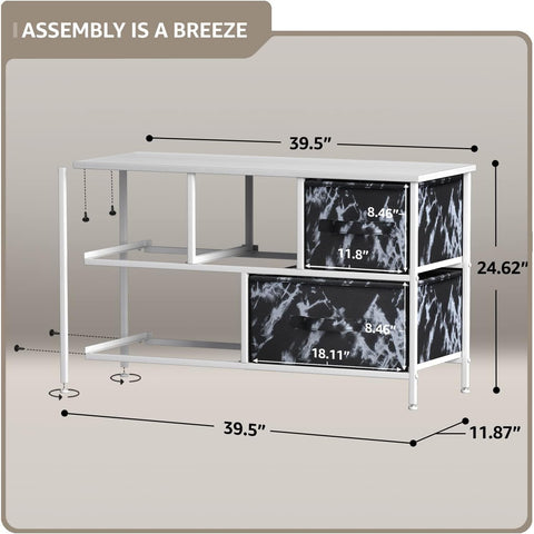 5 Drawer Wide Short Dresser 5 Drawer Wide Short Dresser