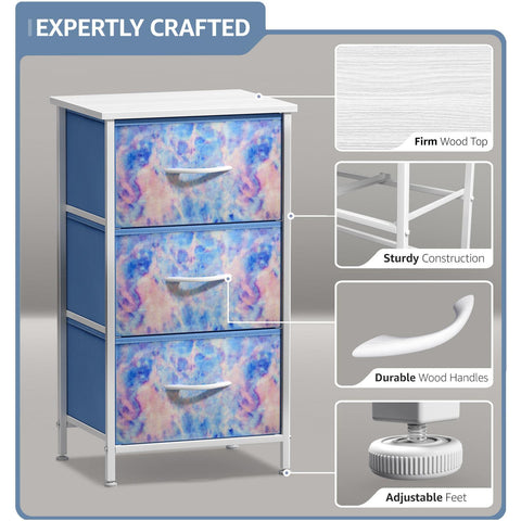 3 Drawer Display Nightstand 3 Drawer Display Nightstand