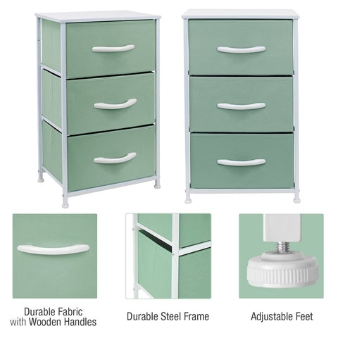 3 Drawer Display Nightstand 3 Drawer Display Nightstand