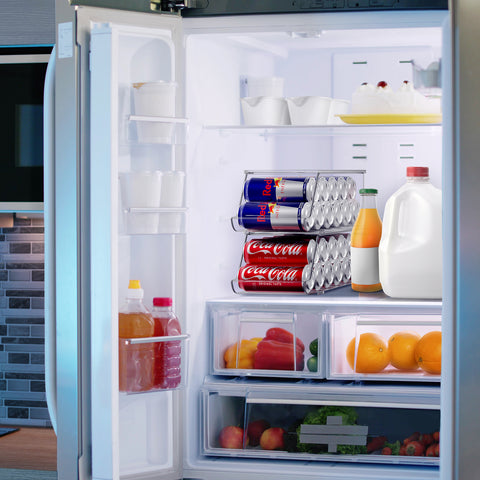 12 Skinny Soda Can Organizer (Set of 2) 12 Skinny Soda Can Organizer (Set of 2)