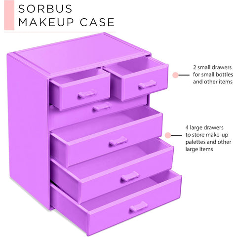 Makeup Organizer Tall (6 Drawer) Makeup Organizer Tall (6 Drawer)