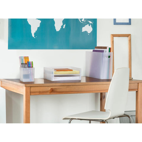 Plastic Desktop Organizer Set Plastic Desktop Organizer Set