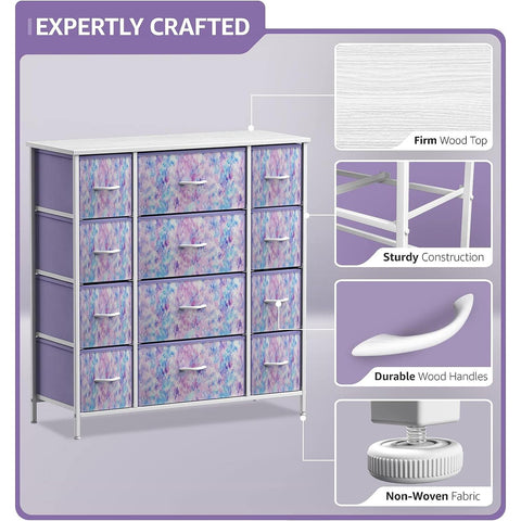 12 Drawer Wide Dresser 12 Drawer Wide Dresser