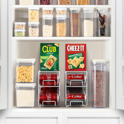 Soda Can Beverage Dispenser Rack (2 Pack) Soda Can Beverage Dispenser Rack (2 Pack)