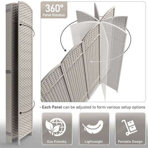 room divider, 8 panels, double hinged, portable room divider, 8 panels, double hinged, portable