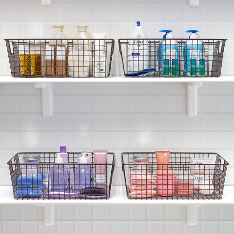Iron Storage Basket (4 Pack) Iron Storage Basket (4 Pack)