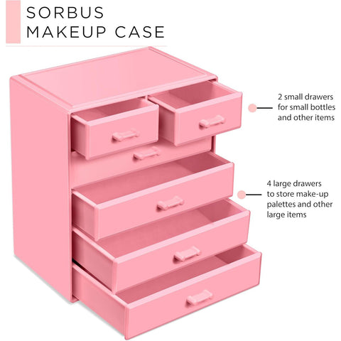 Makeup Organizer Tall (6 Drawer) Makeup Organizer Tall (6 Drawer)