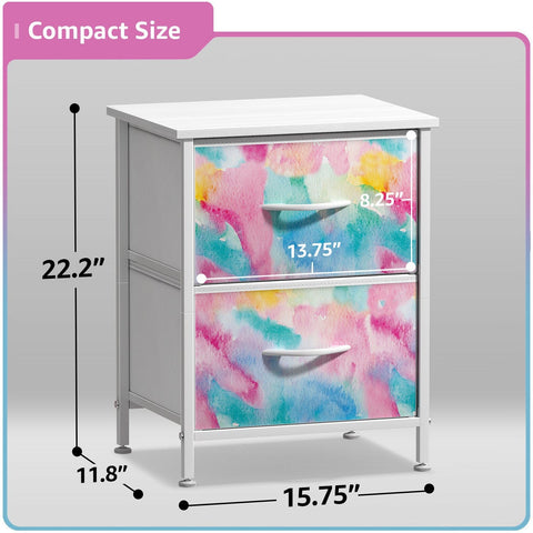 2 Drawer Display Nightstand 2 Drawer Display Nightstand