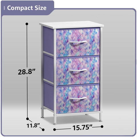 3 Drawer Display Nightstand 3 Drawer Display Nightstand