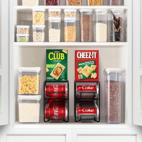 Soda Can Beverage Dispenser Rack (2 Pack) Soda Can Beverage Dispenser Rack (2 Pack)