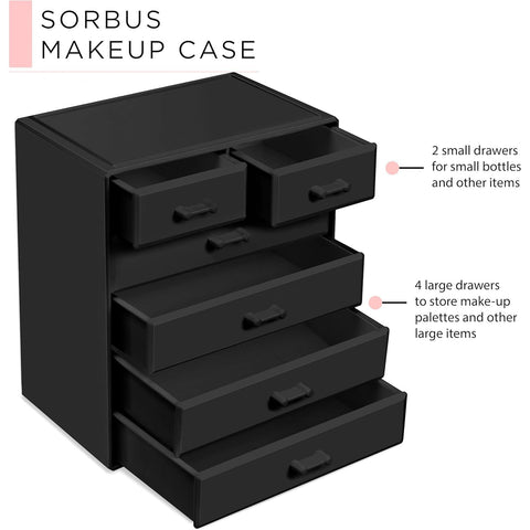 Makeup Organizer Tall (6 Drawer) Makeup Organizer Tall (6 Drawer)