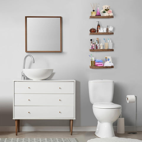 Wall Mounted Bookshelf (4 Pack) Wall Mounted Bookshelf (4 Pack)