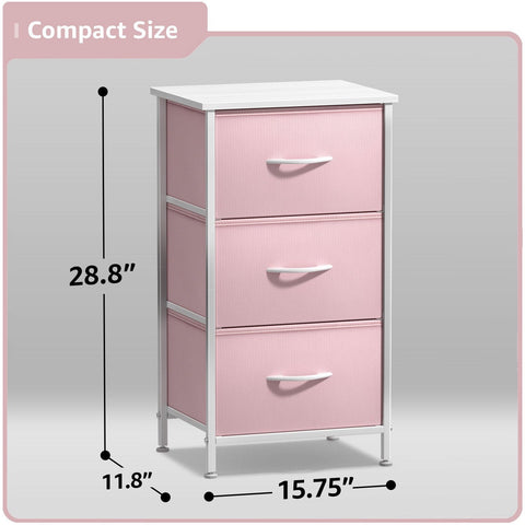 3 Drawer Display Nightstand 3 Drawer Display Nightstand