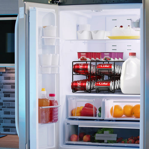 Soda Can Beverage Dispenser Rack (2 Pack) Soda Can Beverage Dispenser Rack (2 Pack)